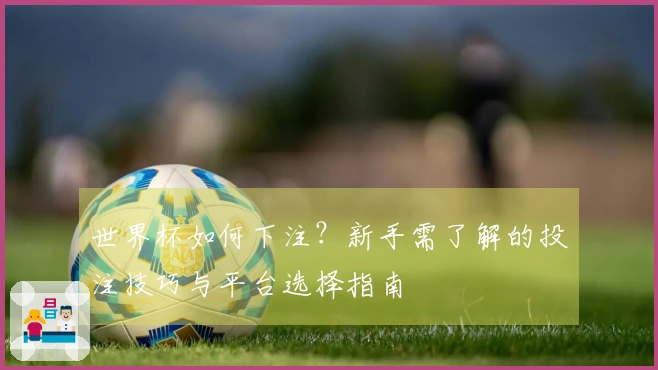 世界杯如何下注？新手需了解的投注技巧与平台选择指南